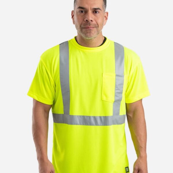 Men's Tall Hi-Vis Class 2 Performance T-Shirt Thumbnail