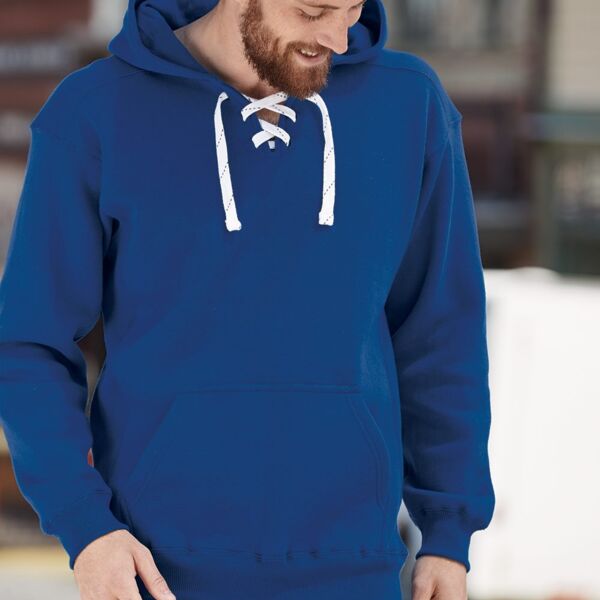 Men&#39;s Sport Lace Hooded Sweatshirt Thumbnail