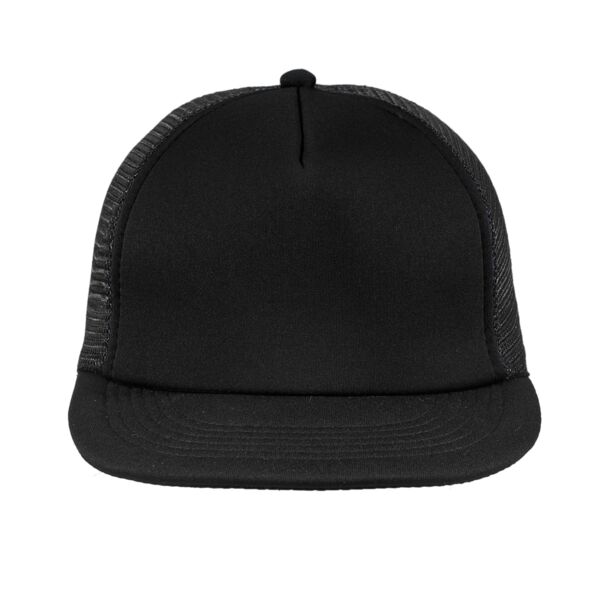 Flat Bill Snapback Trucker Cap Thumbnail