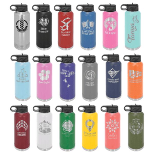 Premium Polar Camel 40oz Water Bottle - 12 Pack Thumbnail
