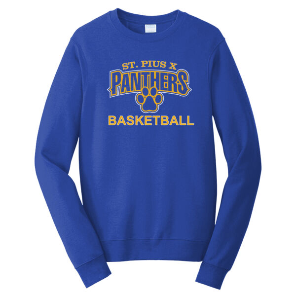St. Pius Basketball - Fan Favorite Fleece Crewneck Sweatshirt Thumbnail