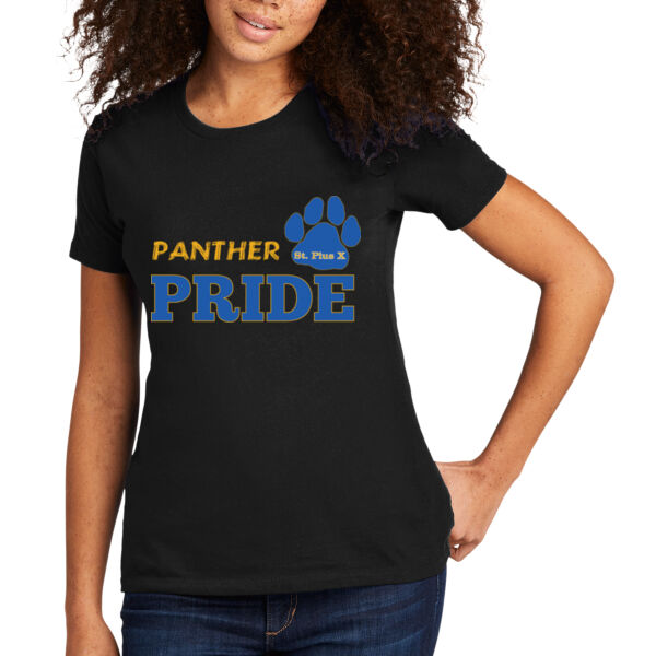 Sti Pius Pride - Women&#39;s Premium Cotton T-Shirt Thumbnail