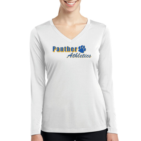St Pius Athletics - Ladies Long Sleeve Poly T-Shirt Thumbnail
