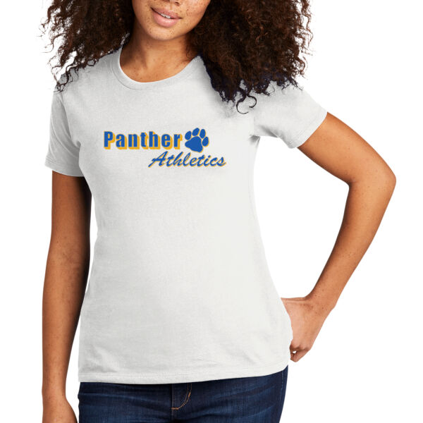 St Pius Athletics - Women&#39;s Premium Cotton T-Shirt Thumbnail