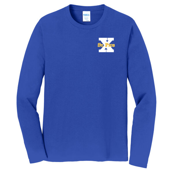 St Pius Logo - Long Sleeve Fan Favorite Tee Thumbnail