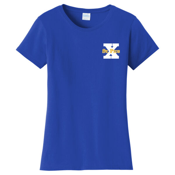 St Pius Logo - Ladies Fan Favorite Tee Thumbnail