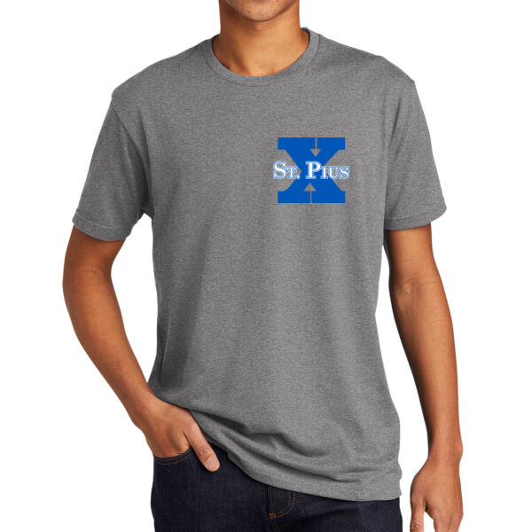 St. Pius - Unisex CVC Sueded Tee Thumbnail