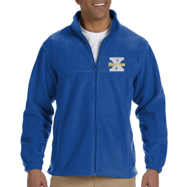 St. Pius - Men&#39;s 8 oz. Full-Zip Fleece Thumbnail