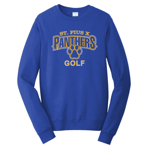 ST Pius Golf - Fan Favorite Fleece Crewneck Sweatshirt Thumbnail