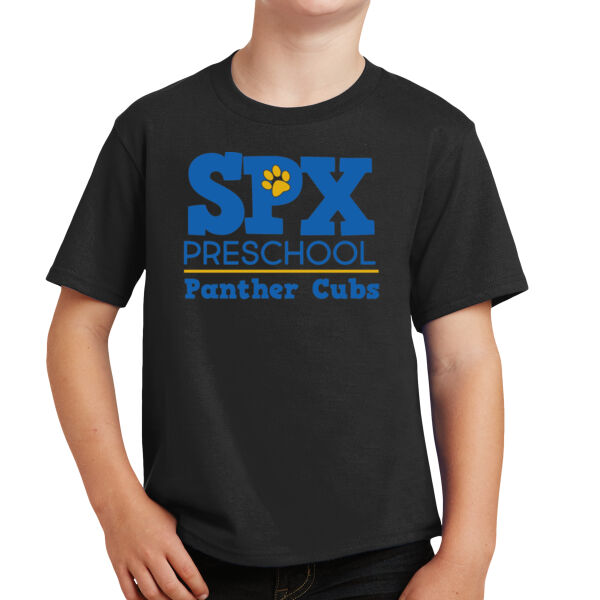 St Pius - Youth 4.5oz Cotton Fan Favorite T-Shirt Thumbnail