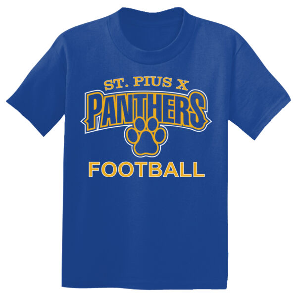 ST Pius Football - Youth Poly T-Shirt Thumbnail
