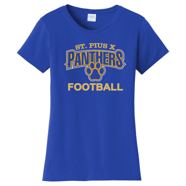 ST Pius Football - Ladies Fan Favorite Tee Thumbnail