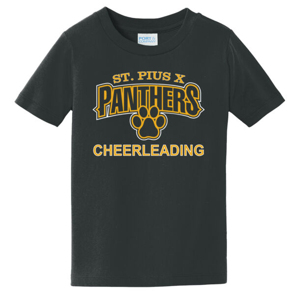 St Pius Cheerleading - Toddler Fan Favorite T-Shirt Thumbnail