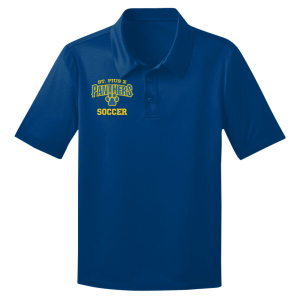 St Pius Soccer - Youth Silk Touch Performance Polo Thumbnail