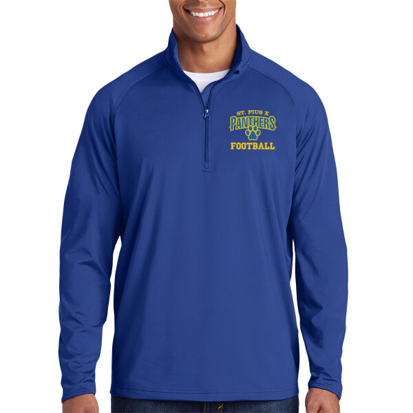 St Pius Football - Adult 1/4 Zip Pullover Thumbnail