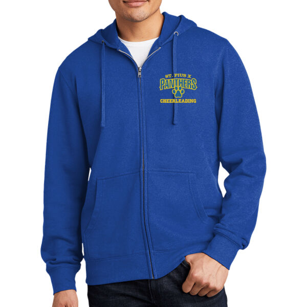 St Pius Cheerleading - Unisex Everyday Fleece Full Zip Hoodie Thumbnail
