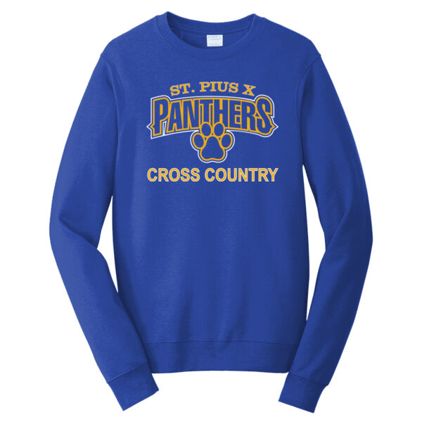 St Pius Cross Country - Fan Favorite Fleece Crewneck Sweatshirt Thumbnail
