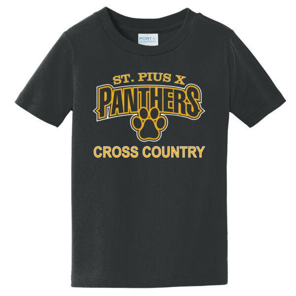 St Pius Cross Country - Toddler Fan Favorite T-Shirt Thumbnail