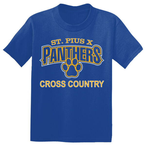 St Pius Cross Country - Youth Poly T-Shirt Thumbnail