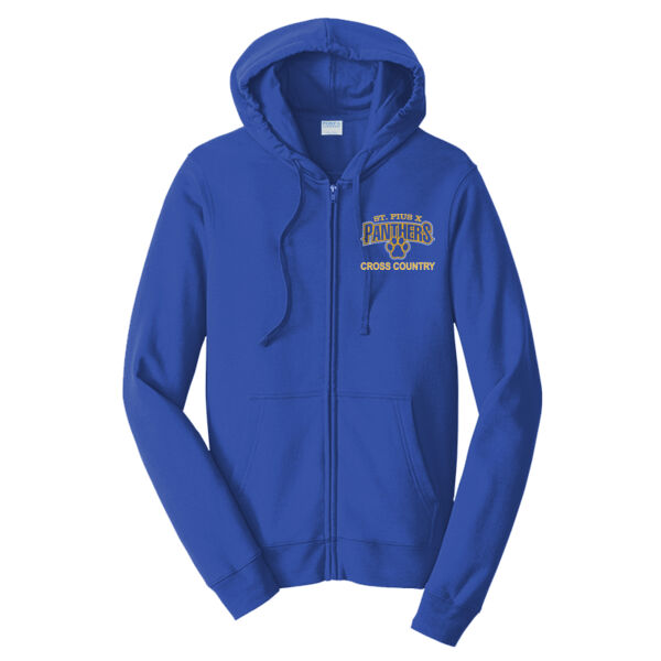St Pius Cross Country - Adult Fan Favorite Full Zip Sweatshirt Thumbnail