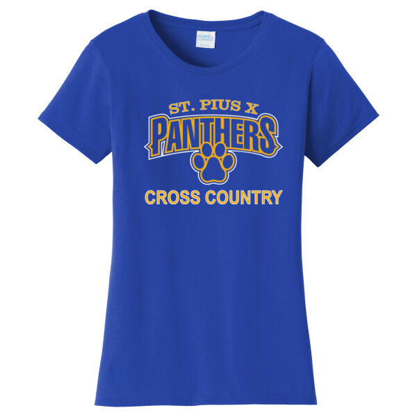 St Pius Cross Country - Ladies Fan Favorite Tee Thumbnail