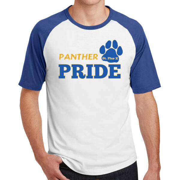 Sti Pius Pride - Short Sleeve Colorblock Raglan Jersey Thumbnail