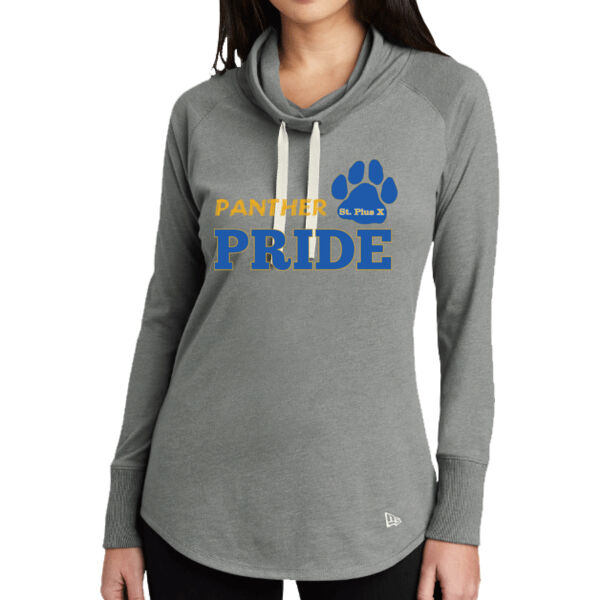 Sti Pius Pride - Women&#39;s Sueded Cotton Blend Cowl Tee Thumbnail