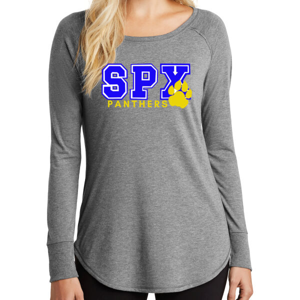 SPX Spirit Wear - Women&#39;s Perfect Tri ® Long Sleeve Tunic Tee Thumbnail