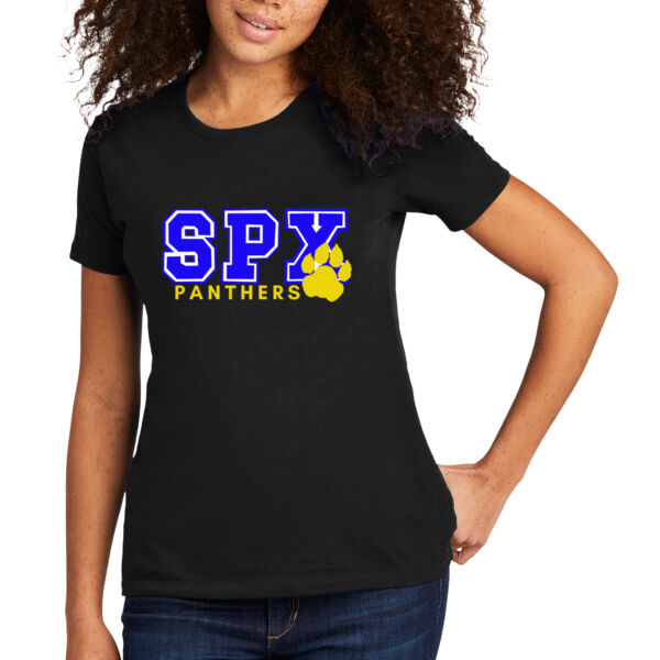 SPX Spirit Wear - Women&#39;s Premium Cotton T-Shirt Thumbnail