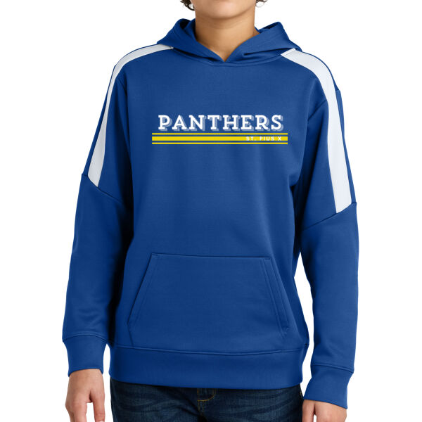 Panthers Spirit Wear - Youth Sport Wick ® Fleece United Pullover Hoodie Thumbnail