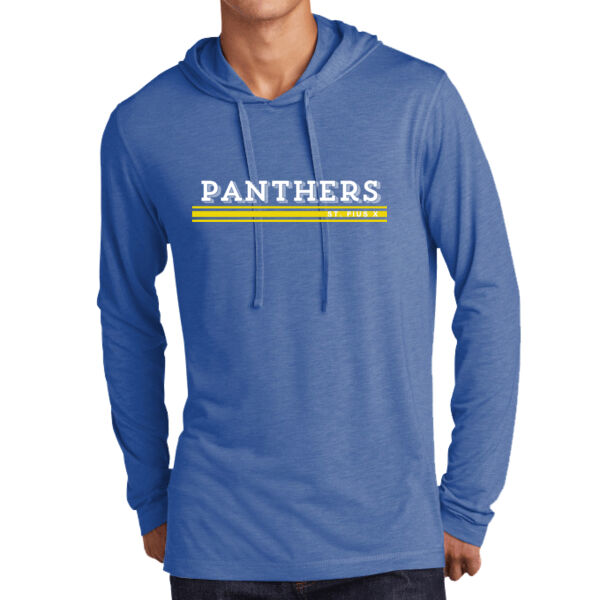 Panthers Spirit Wear - PosiCharge ® Tri Blend Wicking Long Sleeve Hoodie Thumbnail
