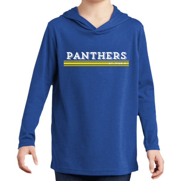 Panthers Spirit Wear - Youth Perfect Tri ® Long Sleeve Hoodie Thumbnail