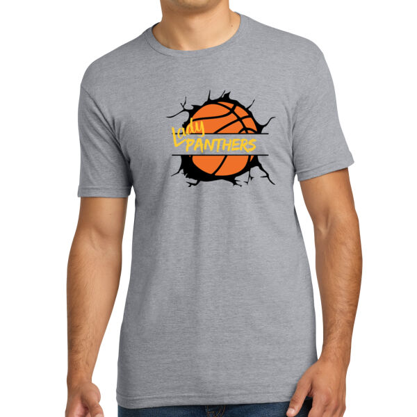 Lady's Panthers BBall - Unisex Premium Cotton T-Shirt Thumbnail