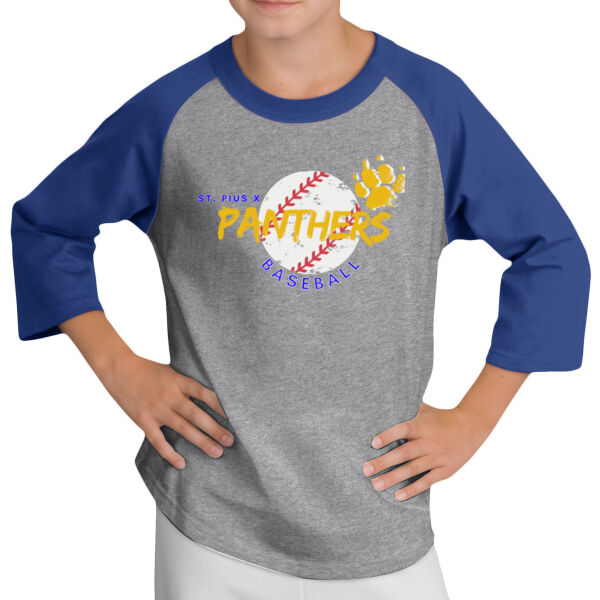 SPX Baseball - Youth 3/4 Baseball T-Shirt Thumbnail