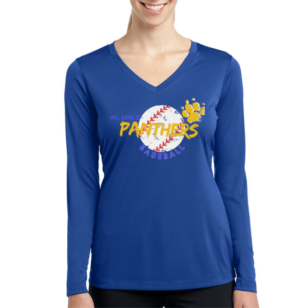 SPX Baseball - Ladies Long Sleeve Poly T-Shirt Thumbnail
