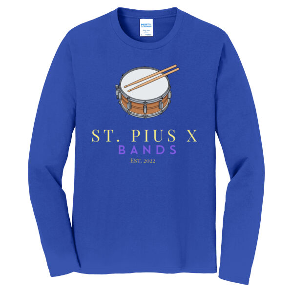 St Pius band drums - Long Sleeve Fan Favorite Tee Thumbnail