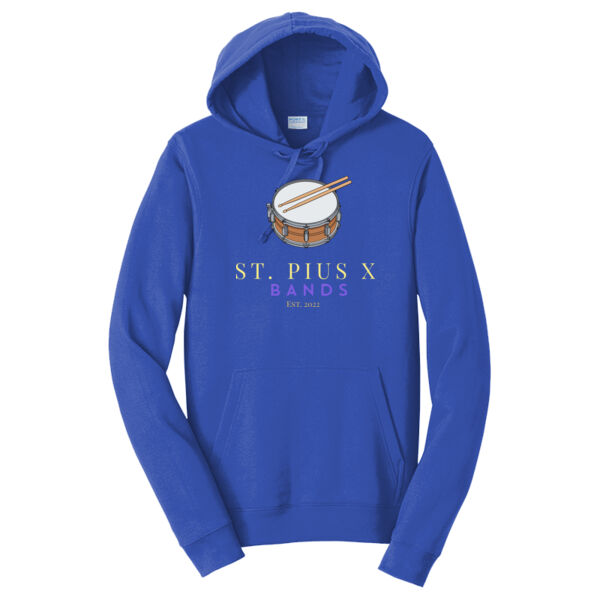 St Pius band drums - Fan Favorite Fleece Pullover Hooded Sweatshirt Thumbnail