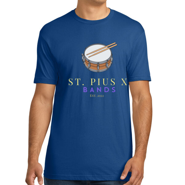 St Pius band drums - Unisex Premium Cotton T-Shirt Thumbnail