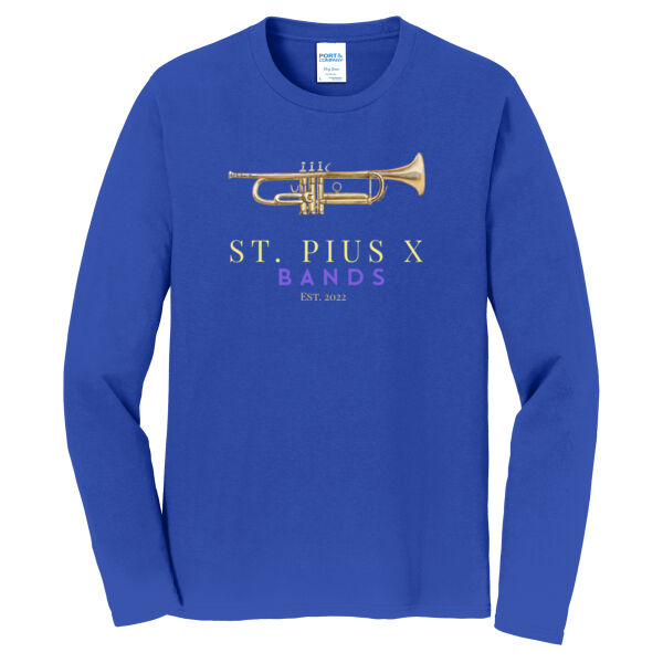 St Pius band Trumpet - Long Sleeve Fan Favorite Tee Thumbnail