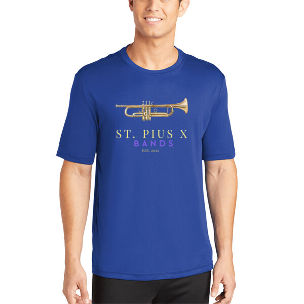 St Pius band Trumpet - Performance Polyester Competitor™ Tee Thumbnail