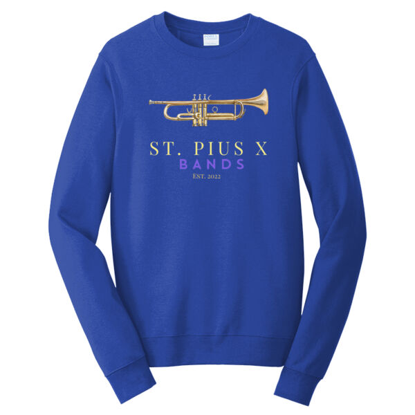 St Pius band Trumpet - Fan Favorite Fleece Crewneck Sweatshirt Thumbnail