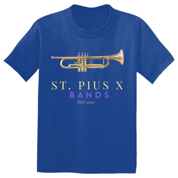 St Pius band Trumpet - Youth Poly T-Shirt Thumbnail