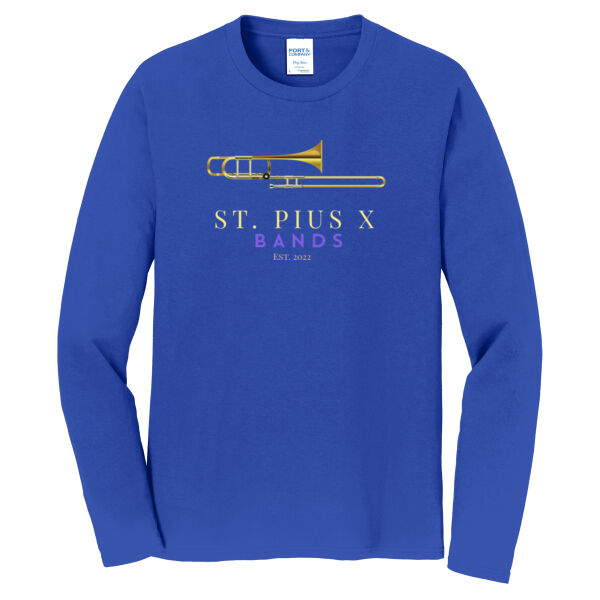 St Pius band Trombone - Long Sleeve Fan Favorite Tee Thumbnail