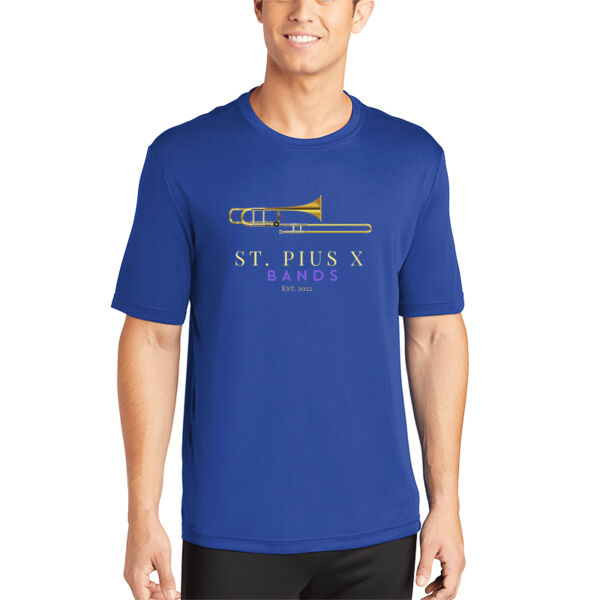 St Pius band Trombone - Performance Polyester Competitor™ Tee Thumbnail
