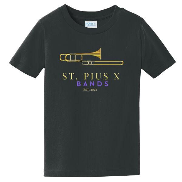 St Pius band Trombone - Toddler Fan Favorite T-Shirt Thumbnail