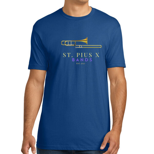 St Pius band Trombone - Unisex Premium Cotton T-Shirt Thumbnail