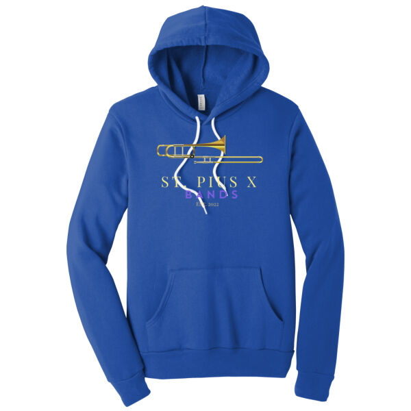 St Pius band Trombone - Unisex Premium Fleece Hooded Sweatshirt Thumbnail