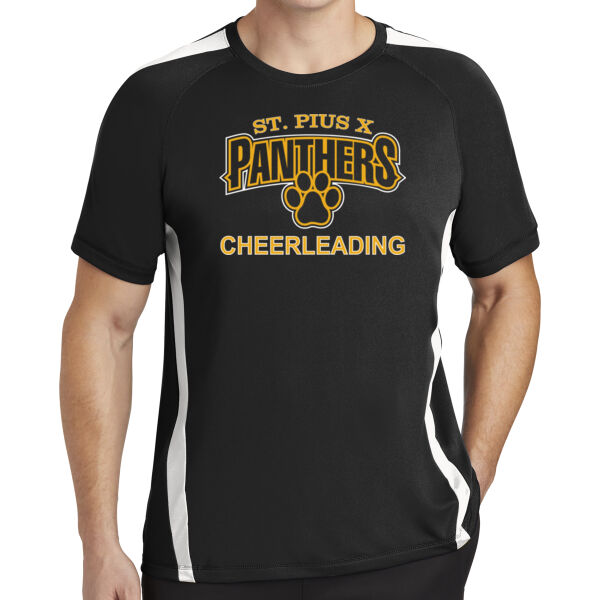 St Pius - Fan Favorite Tee - Adult Colorblock Competitor Tee Thumbnail