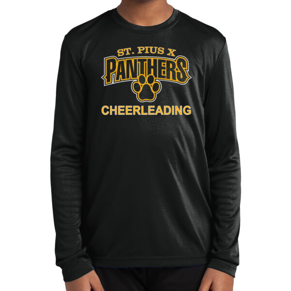 St Pius - Fan Favorite Tee - Youth Long Sleeve PosiCharge ® Competitor Tee Thumbnail