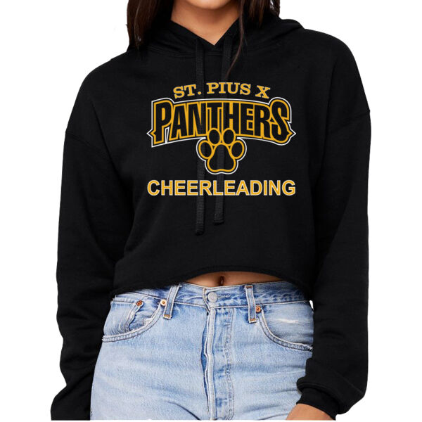 St Pius - Fan Favorite Tee - Women's Sponge Fleece Cropped Fleece Hoodie Thumbnail